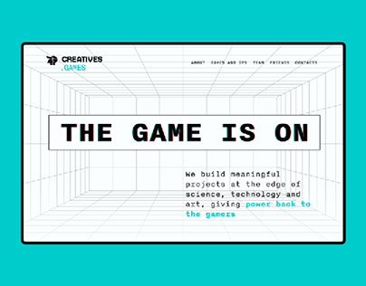 47 creatives games | one-pager design