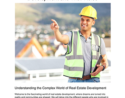 The Key Players in Real Estate Development