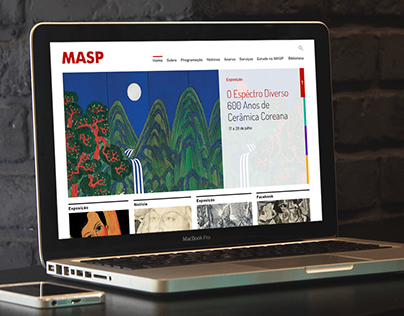 Redesign web MASP