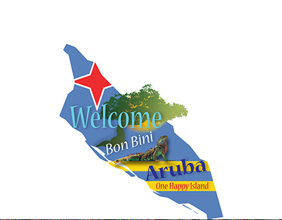 Aruba Welcome Sign