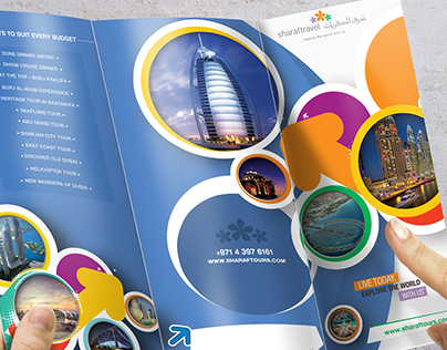 Sharaf Travel - Brochure Design