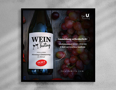 Wein Tasting Poster/IG Post
