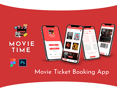 Movie Time | Ticket Booking App | UI/UX