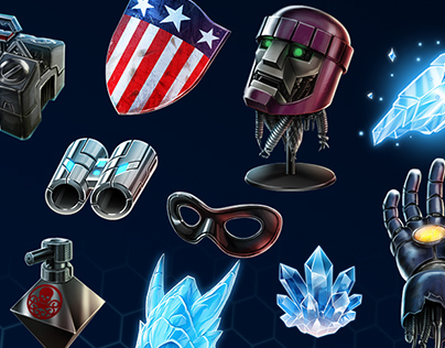 Marvel Avengers Alliance - Items & Powerups