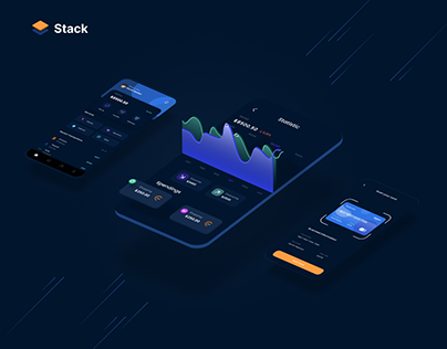 Stack Fintech App I UI/UX Design