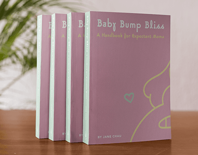 Non-Fiction Book Design: Baby Bump Bliss