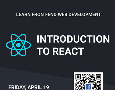React workshop poster