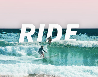 Ride - Typographical Art