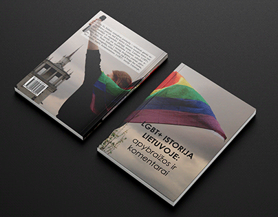 Book cover&layout design: "LGBT+ history in Lithuania"