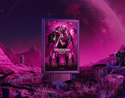 Poster Shinedown - Planet Zero