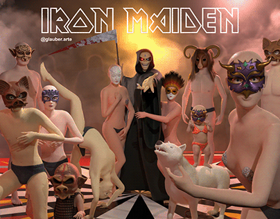 Remaster da capa do álbum Dance of Death (Iron Maiden)