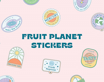 Produce Stickers for Planets