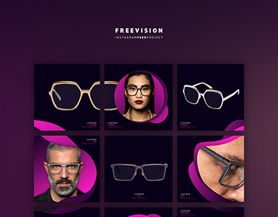 FREEVISION - Instagram feed design
