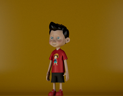 Cartoon Boy - 3D Modeling | Animation