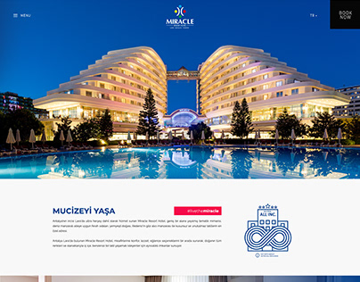 Miracle Hotel ui/ux Design