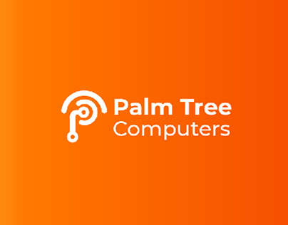 brand identity-Palm tree computers