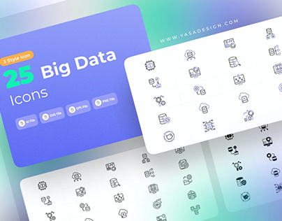 Big Data Icons
