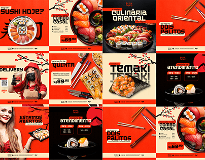 Social Media | Sushi - Comida Japonesa