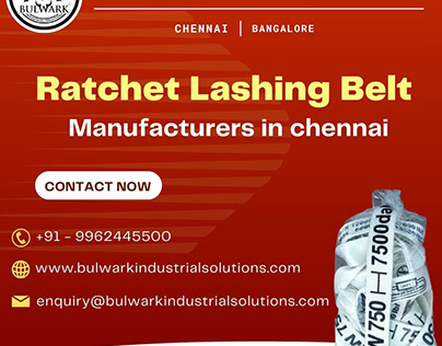 Ratchet Lashing Belt Manufacturers in Chennai