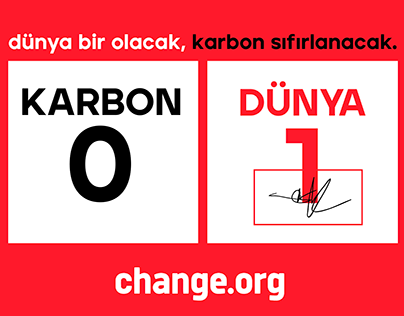Change.org - Carbon Footprint Campaign