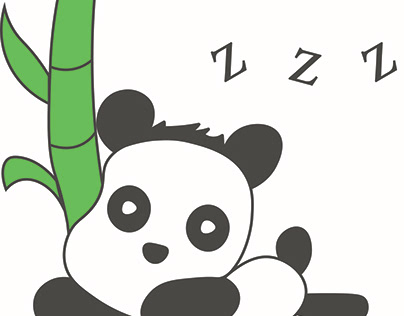 Screen Printed Panda