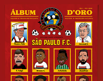 Álbum D'Oro - Salvem O Tricolor Paulista