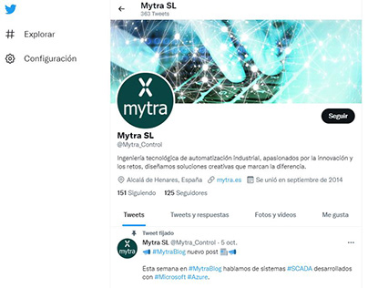 Copywriting - Social media (Mytra Control)