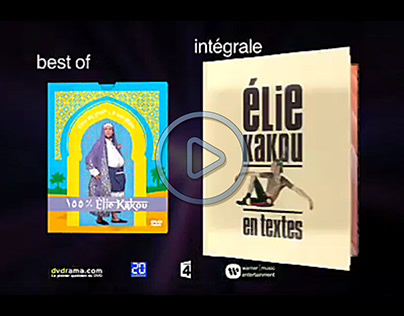 Elie Kakou - Pub TV pour les DVD Best Of, 10ans