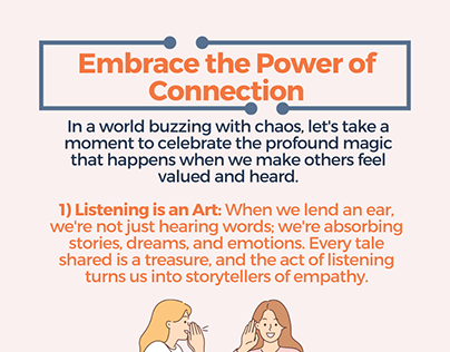 EMBRACE THE POWER OF CONNECTION