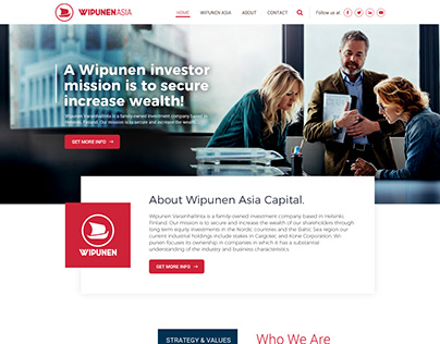 Business Investor Website