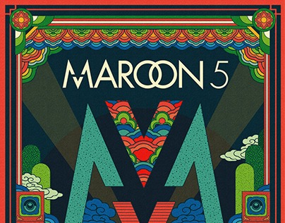 Maroon 5 2019 Korea Tour Special Poster