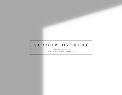 Shadow Overlay #24, Photoshop Overlays