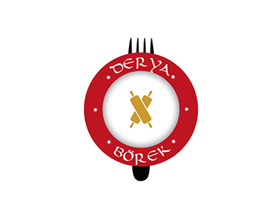 Derya börek salonu logo tasarımı