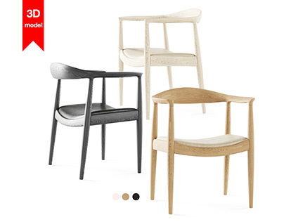 3d model PP Mobler Wegner Chair PP503 / Mobler chair