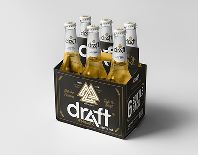 Draft Denmark Beer - Packaging