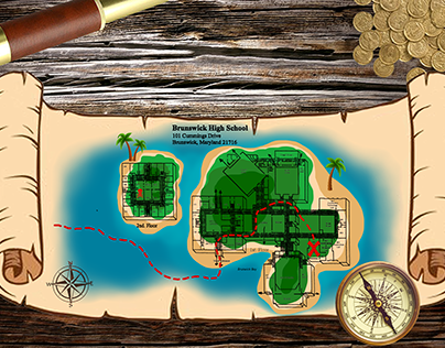 BHS Pirate Map
