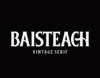 Baisteach | Vintage Serif