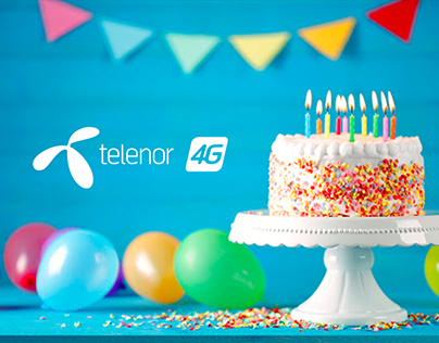 Telenor Pakistan Turns 14 - Birthday Cards