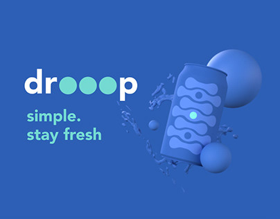 Drooop. Concept design and landing page