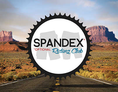 Spandex Optional Riding Club Logo Concept