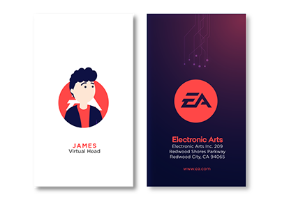 EA: AR Business Cards