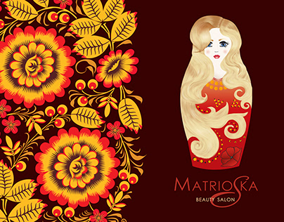Логотип для салона красоты "MatrioSka"