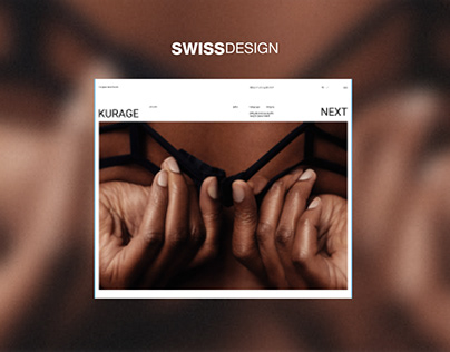 Swiss style (web site for lingerie boutique)