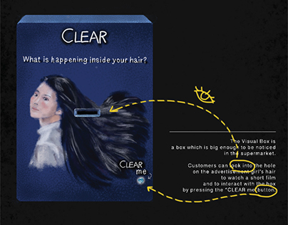 Muti-sensory shampoo experience ideas for Clear