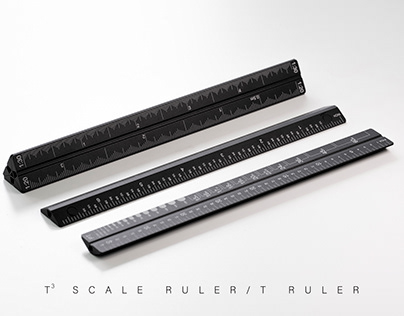 T³ scale ruler & T ruler