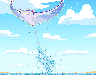 Character Design: Flying Manta
