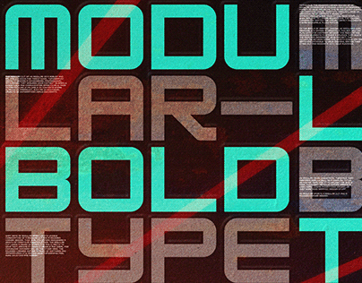 Project thumbnail - HK Modular Typeface