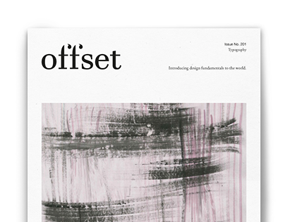 "offset" Magazine Design