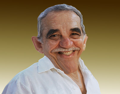 Caricatura Gabriel García Márquez (Gabo)
