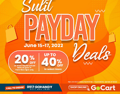 Payday Sale 🧡